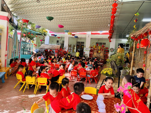 Trường Mầm Non Vĩnh Hoà tổ chức các hoạt động Chào Xuân Giáp Thìn 2024!!