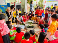 Trường Mầm Non Vĩnh Hoà tổ chức các hoạt động Chào Xuân Giáp Thìn 2024!!