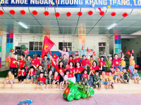 Chào mừng kỷ niệm 50 năm ngày Giải phóng miền Nam, thống nhất đất nước( 30/4/1975 - 30/4/2025) và ngày Quốc tế lao động 1/5 của các bé trường Mầm non VĨnh Hòa