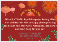 Hoạt động của bé chào Xuân Quý Mão 2023!