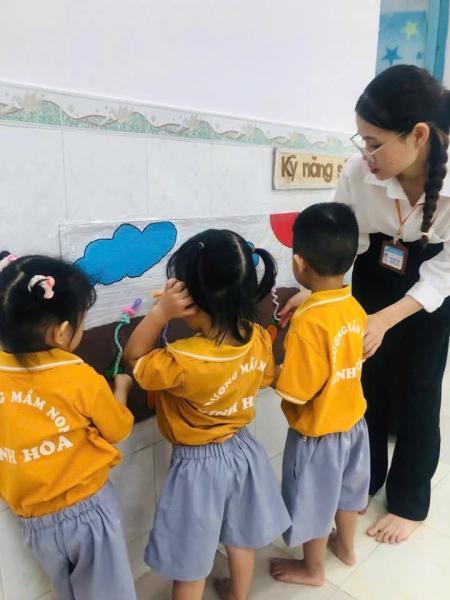 TỔNG KẾT SINH VIÊN THỰC TẬP KHOA GDMN KHOÁ M27&M28. NĂM HỌC 2024-2025