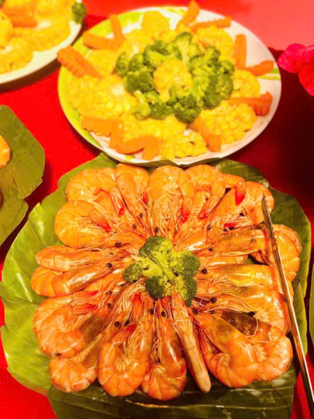 Tiệc buffet cuối năm học 2024-2025 trường MN Vĩnh Hoà