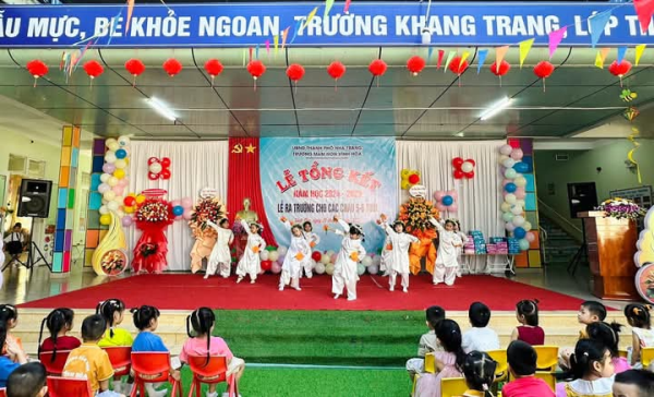 Lễ Tổng kết năm học 2024-2025 và lễ ra trường cho các bé 5-6 tuổi
