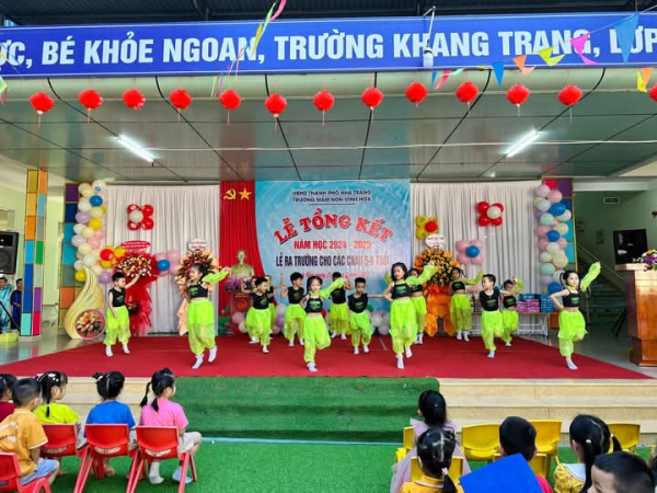 Lễ Tổng kết năm học 2024-2025 và lễ ra trường cho các bé 5-6 tuổi