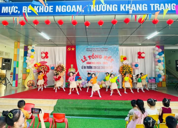 Lễ Tổng kết năm học 2024-2025 và lễ ra trường cho các bé 5-6 tuổi