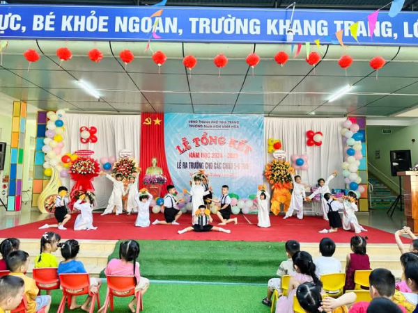 Lễ Tổng kết năm học 2024-2025 và lễ ra trường cho các bé 5-6 tuổi