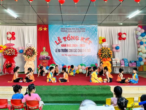 Lễ Tổng kết năm học 2024-2025 và lễ ra trường cho các bé 5-6 tuổi
