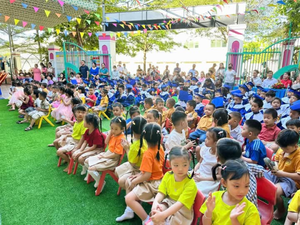 Lễ Tổng kết năm học 2024-2025 và lễ ra trường cho các bé 5-6 tuổi