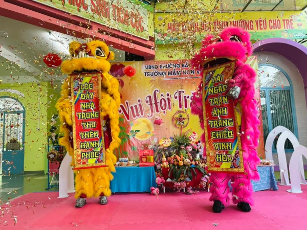 Vui Hội Trăng Rằm Năm học 2025_2026 của trường Mầm Non Vĩnh Hoà