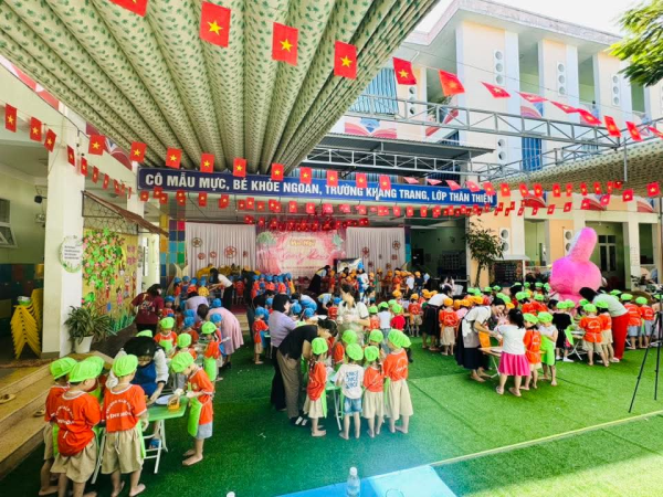 Vui Hội Trăng Rằm Năm học 2025_2026 của trường Mầm Non Vĩnh Hoà