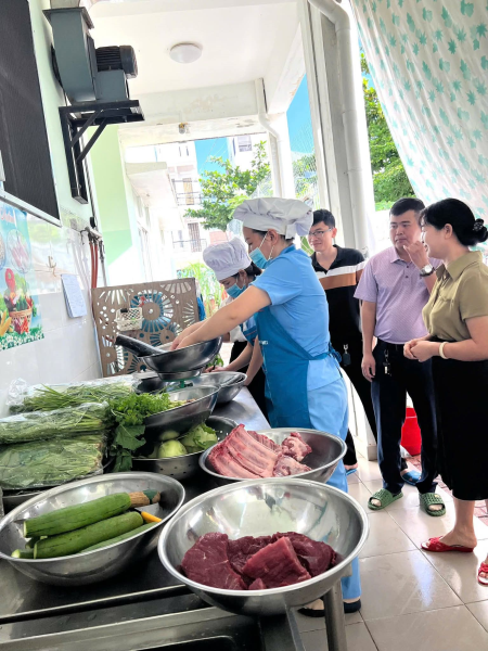 Trường MN Vĩnh Hoà vui mừng chào đón Bạn đại diện CMHS đến thăm