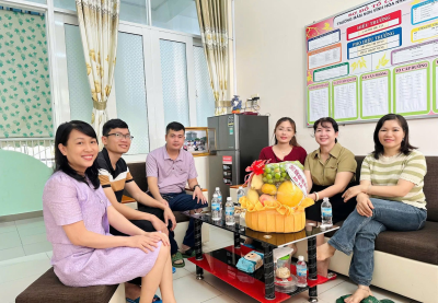 Trường MN Vĩnh Hoà vui mừng chào đón Bạn đại diện CMHS đến thăm