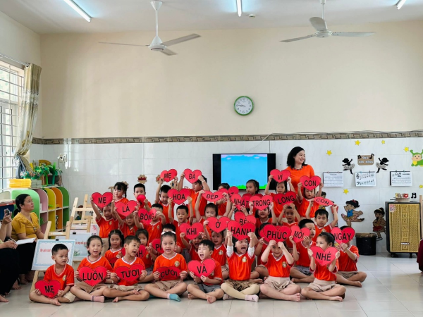 Cụm chuyên môn Mầm non 2 – phường Bắc Nha Trang tổ chức Sinh hoạt chuyên môn năm học 2025–2026 tại Trường MN Vĩnh Hoà