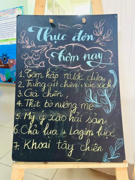 Tiệc buffet Tết 2026 của các bé trường MN Vĩnh Hoà
