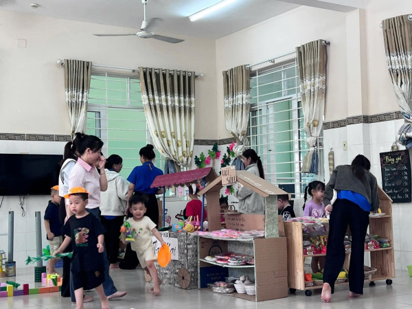 Chào mừng các em sinh viên Trường CĐSP TW Nha Trang về thực tập tại trường