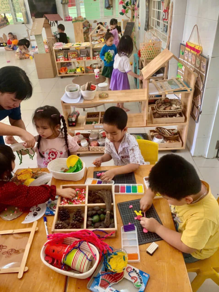 Chào mừng các em sinh viên Trường CĐSP TW Nha Trang về thực tập tại trường