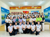 Chào mừng các em sinh viên Trường CĐSP TW Nha Trang về thực tập tại trường