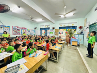 Các bé 5-6 Tuổi Tham quan Trường Tiểu Học Vĩnh Hòa 1- Bắc Nha Trang