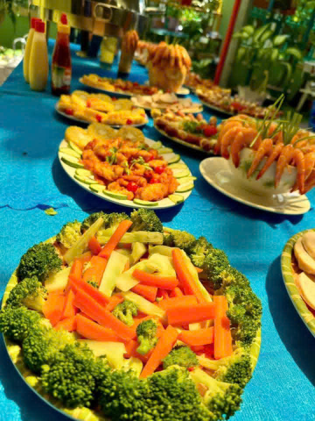 Tiệc Buffet cuối năm học cho trẻ. Năm học 2025-2026