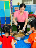 Tiệc Buffet cuối năm học cho trẻ. Năm học 2025-2026
