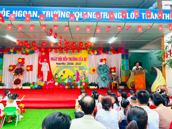 Mừng Ngày Hội Đến Trường Của Bé.